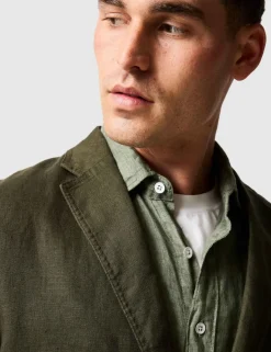 Regular Fit Pure Linen Blazer
