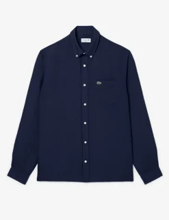 Regular Fit Pure Linen Oxford Shirt