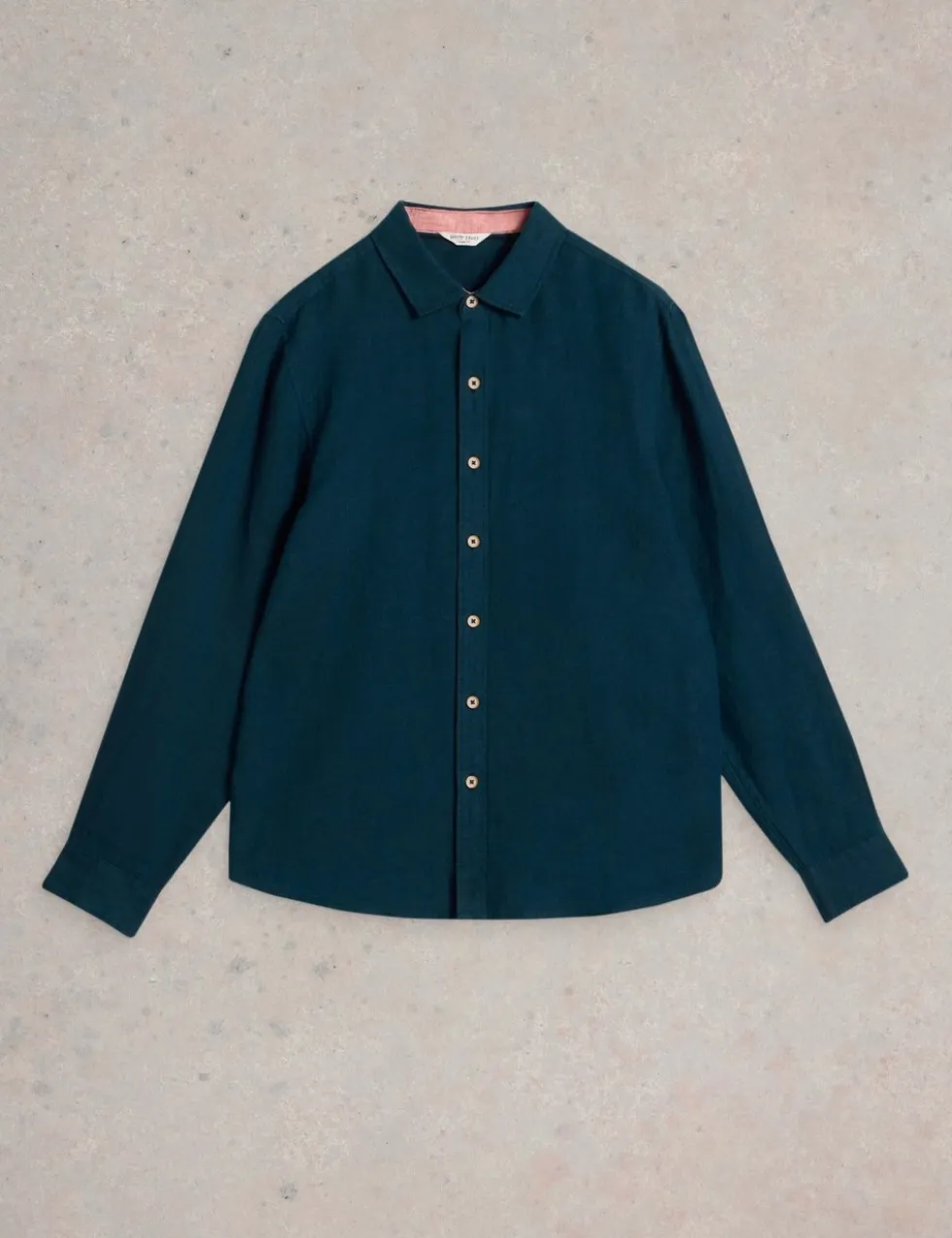 Regular Fit Pure Linen Shirt