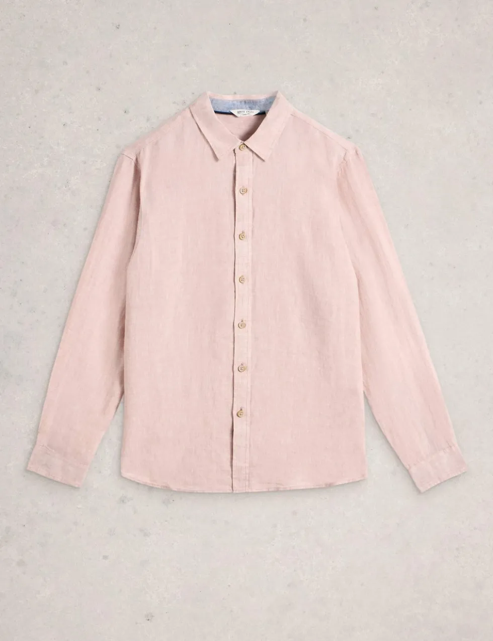 Regular Fit Pure Linen Shirt