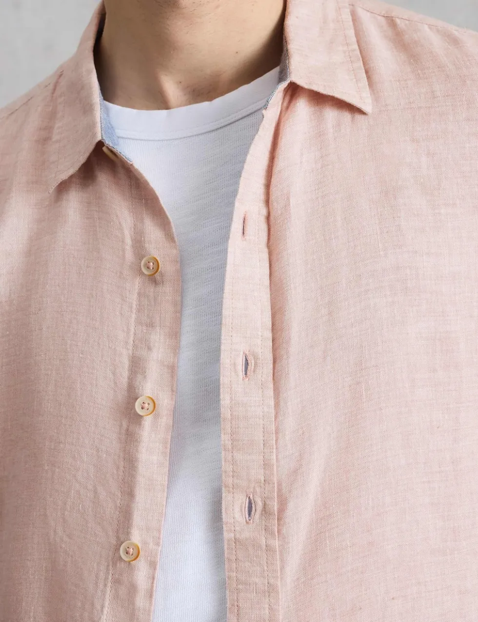Regular Fit Pure Linen Shirt