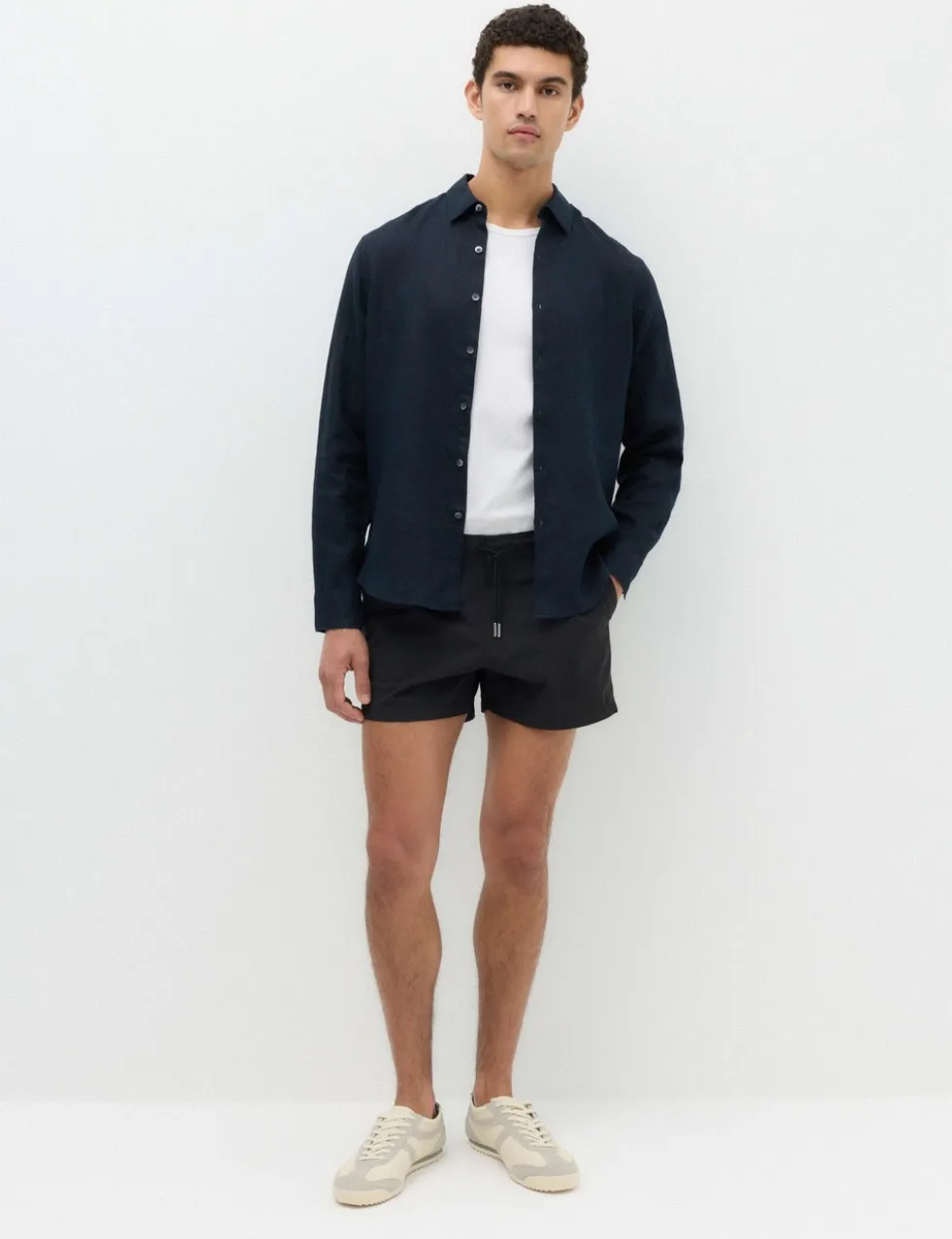 Regular Fit Pure Linen Shirt