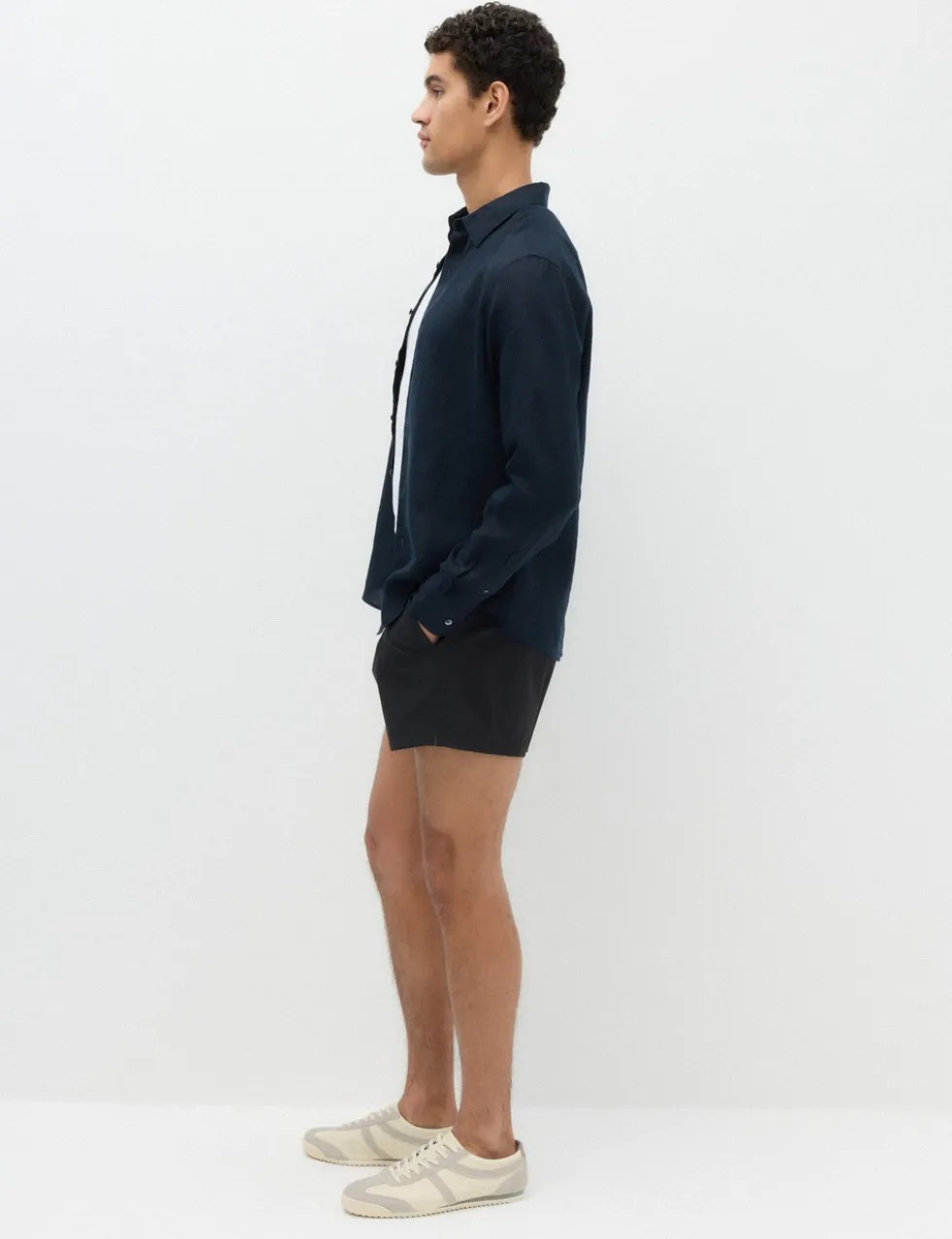 Regular Fit Pure Linen Shirt