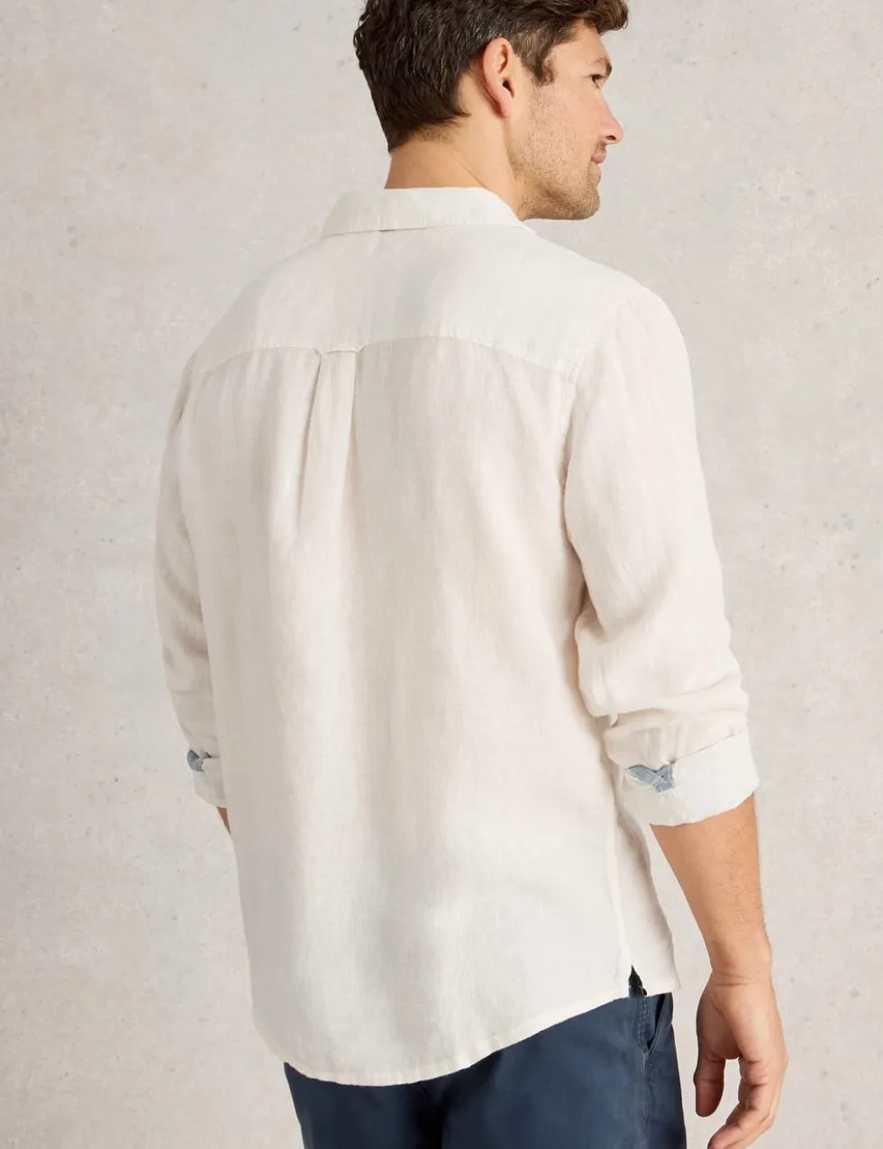 Regular Fit Pure Linen Shirt