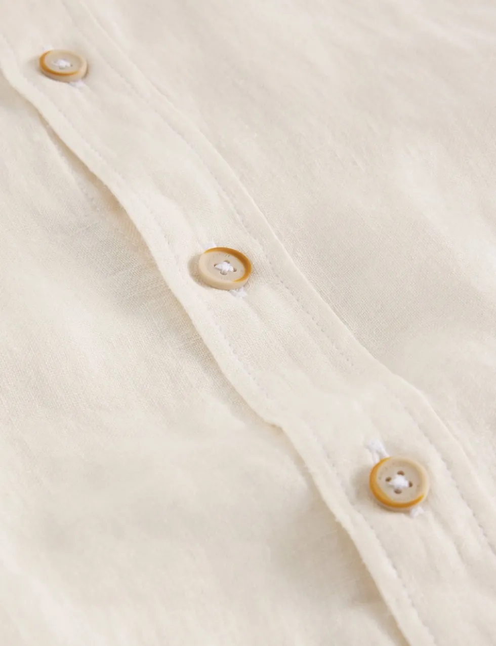 Regular Fit Pure Linen Shirt