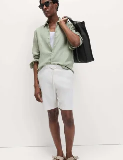 Regular Fit Pure Linen Shirt