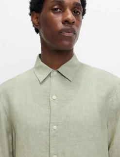 Regular Fit Pure Linen Shirt