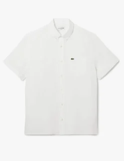 Regular Fit Pure Linen Short Sleeve Shirt