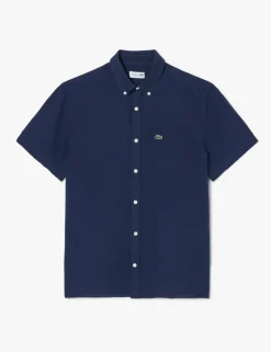 Regular Fit Pure Linen Short Sleeve Shirt