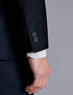Regular Fit Pure Wool Stretch Suit Jacket