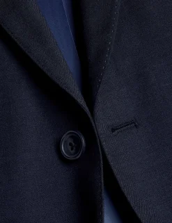 Regular Fit Pure Wool Stretch Suit Jacket