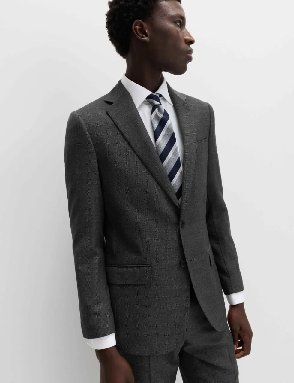 Regular Fit Pure Wool Suit Jacket
