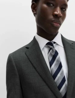 Regular Fit Pure Wool Suit Jacket