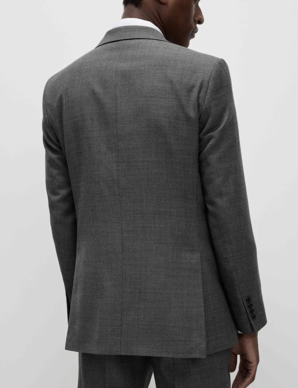 Regular Fit Pure Wool Suit Jacket