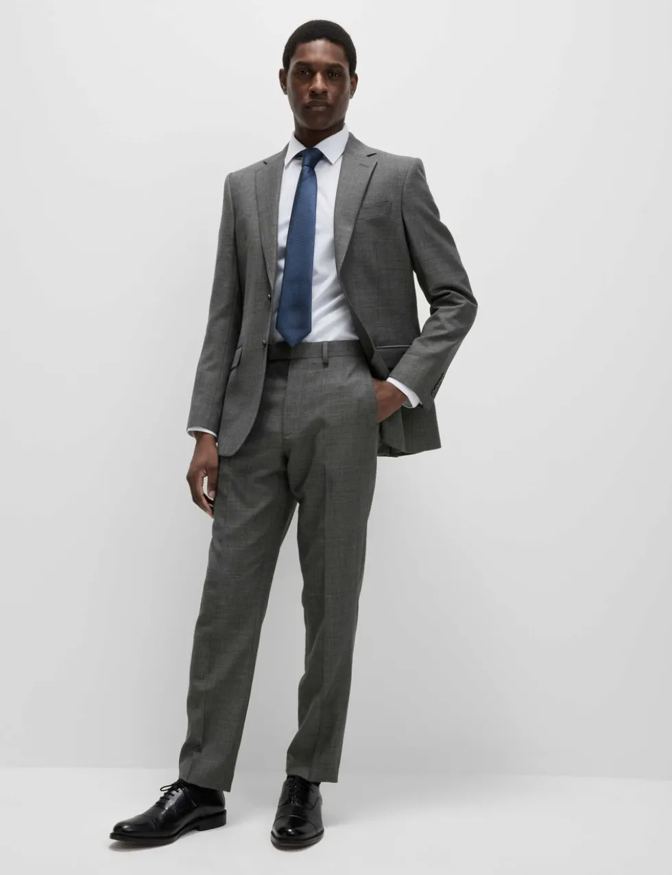 Regular Fit Pure Wool Suit Jacket