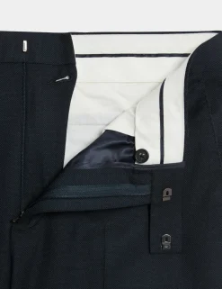 Regular Fit Pure Wool Suit Trousers
