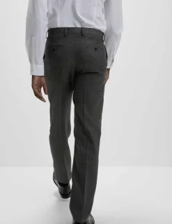 Regular Fit Pure Wool Suit Trousers