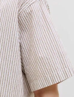 Regular Fit Seersucker Short Sleeve Shirt