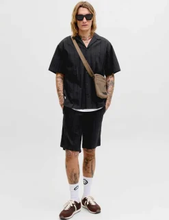 Regular Fit Short Sleeve Shirt and Shorts Set