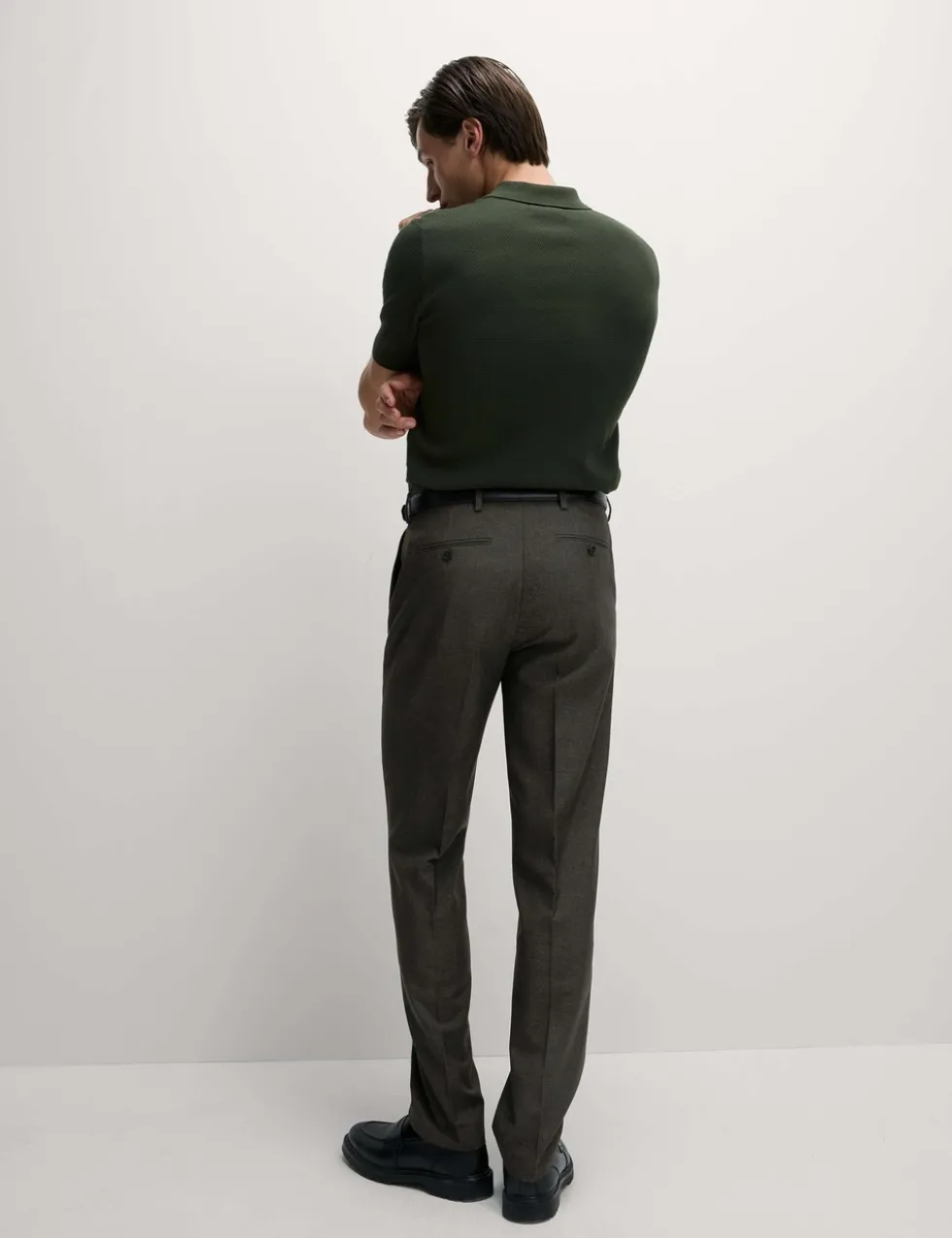 Regular Fit Smart Trousers
