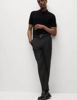 Regular Fit Smart Trousers