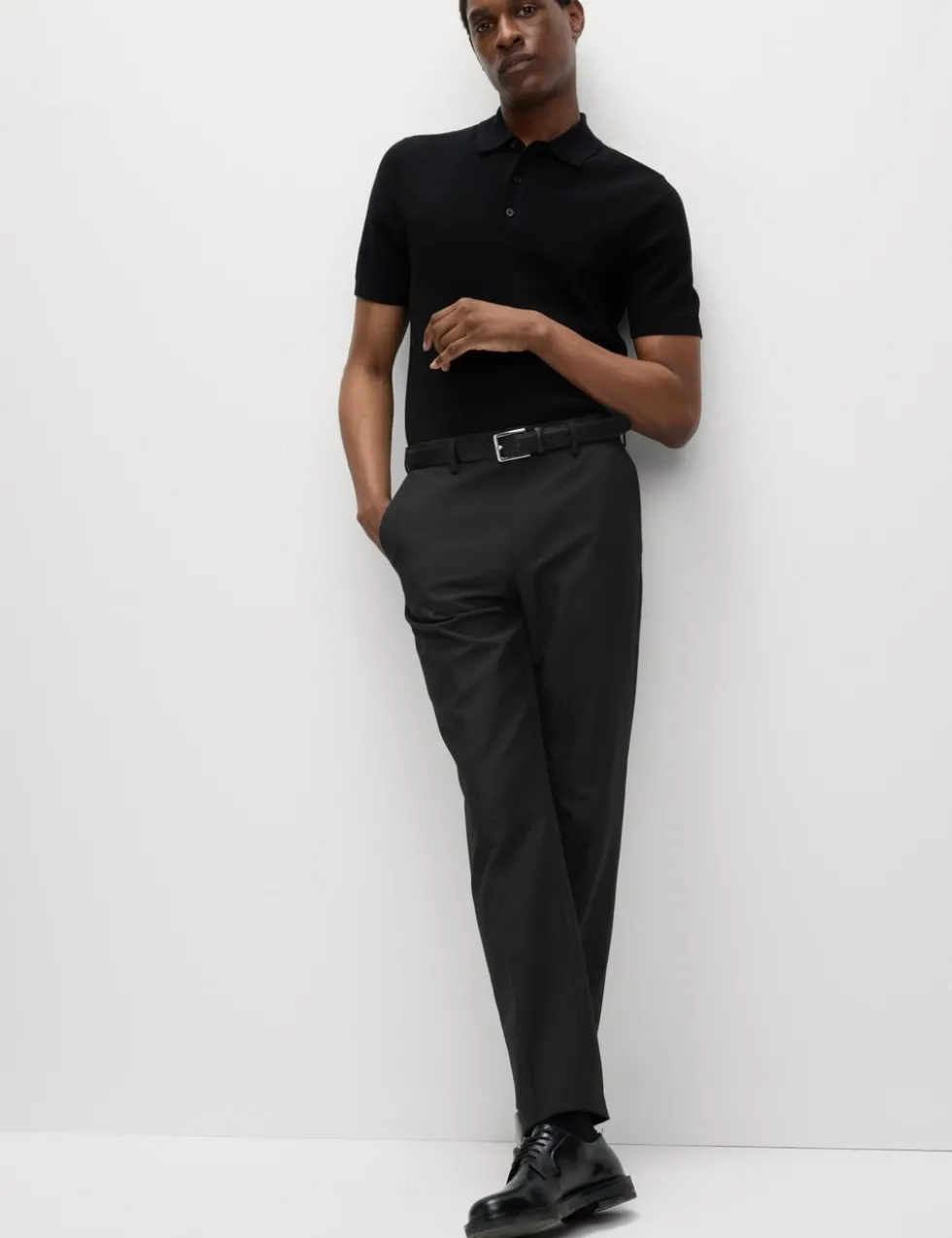 Regular Fit Smart Trousers