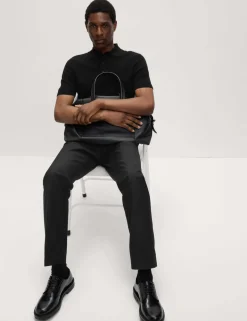 Regular Fit Smart Trousers
