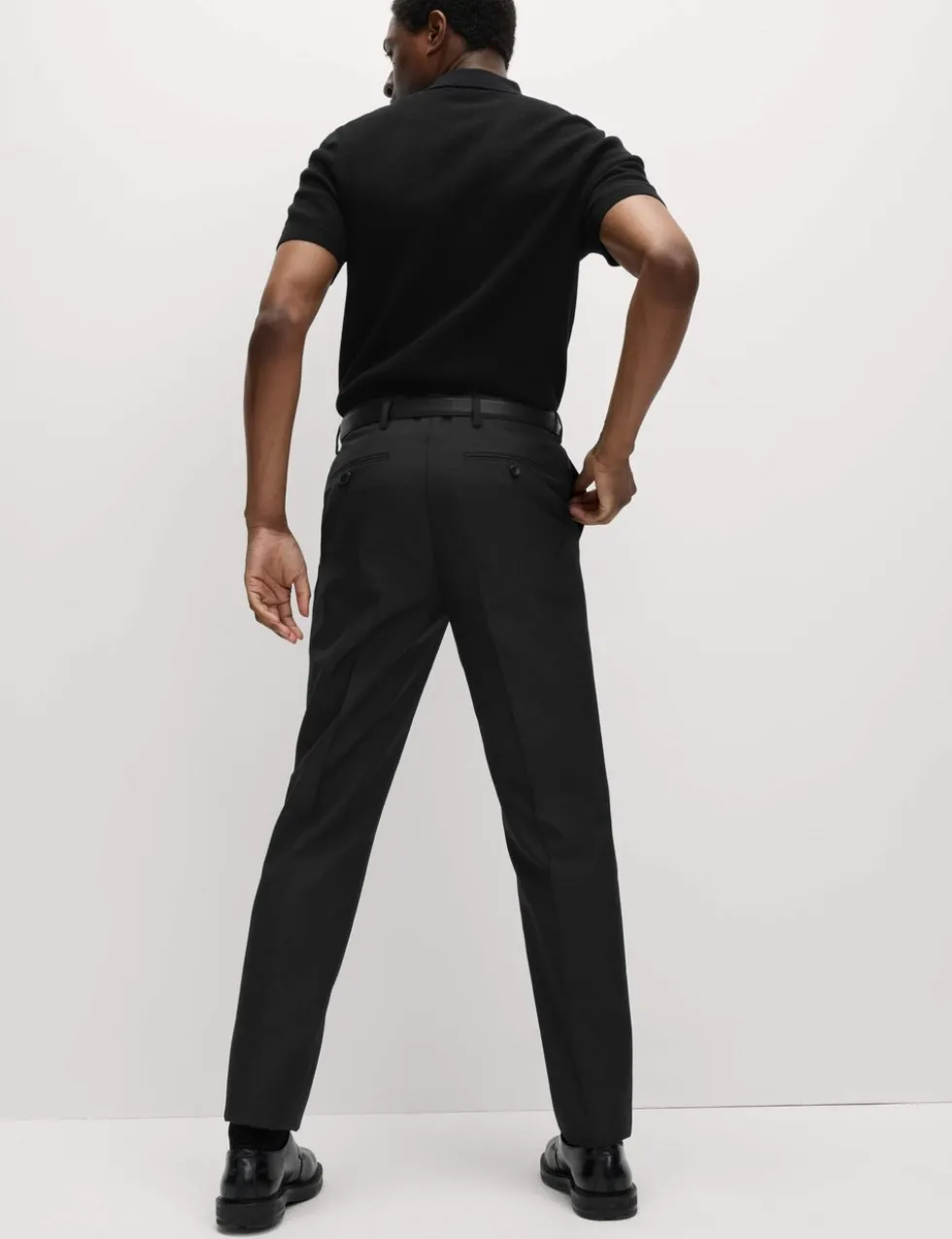 Regular Fit Smart Trousers