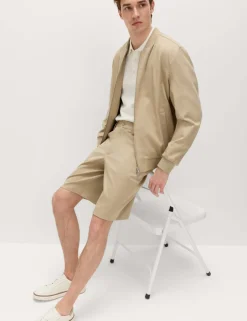 Regular Fit Smart Twill Shorts