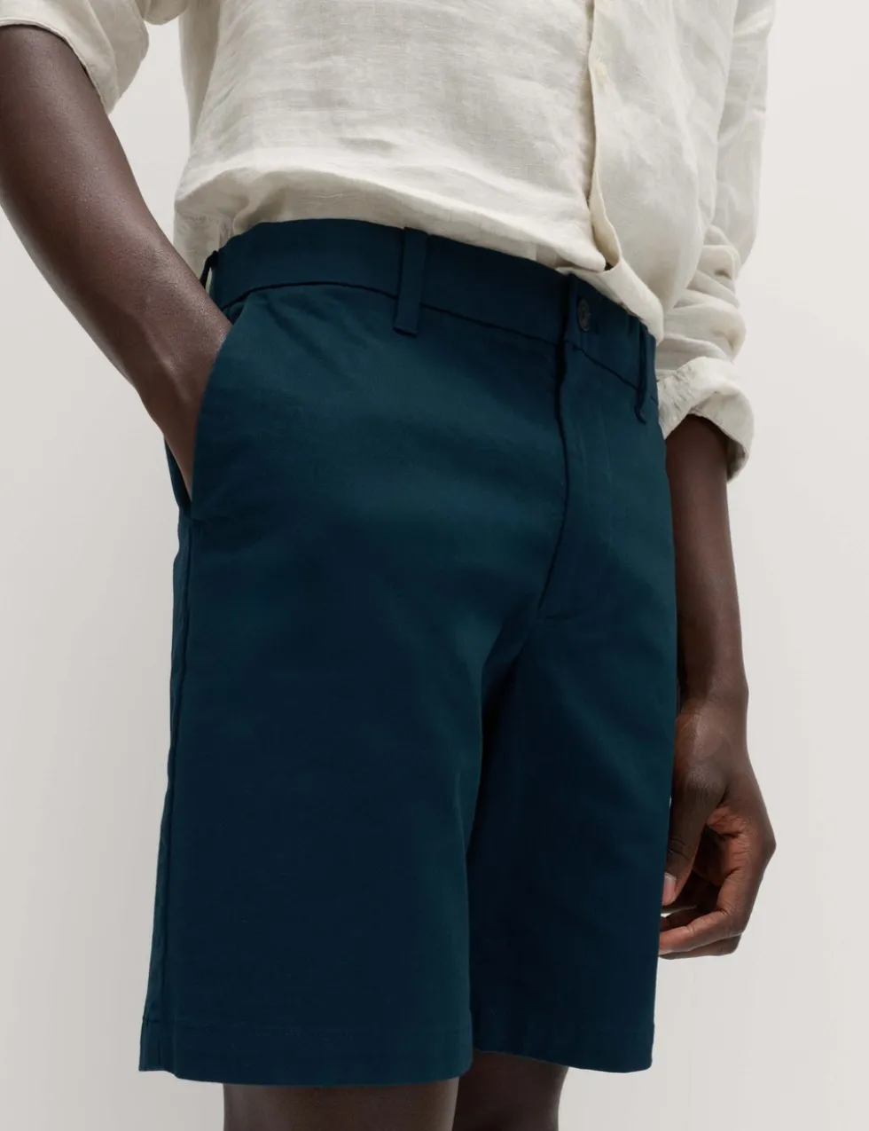 Regular Fit Stretch Chino Shorts