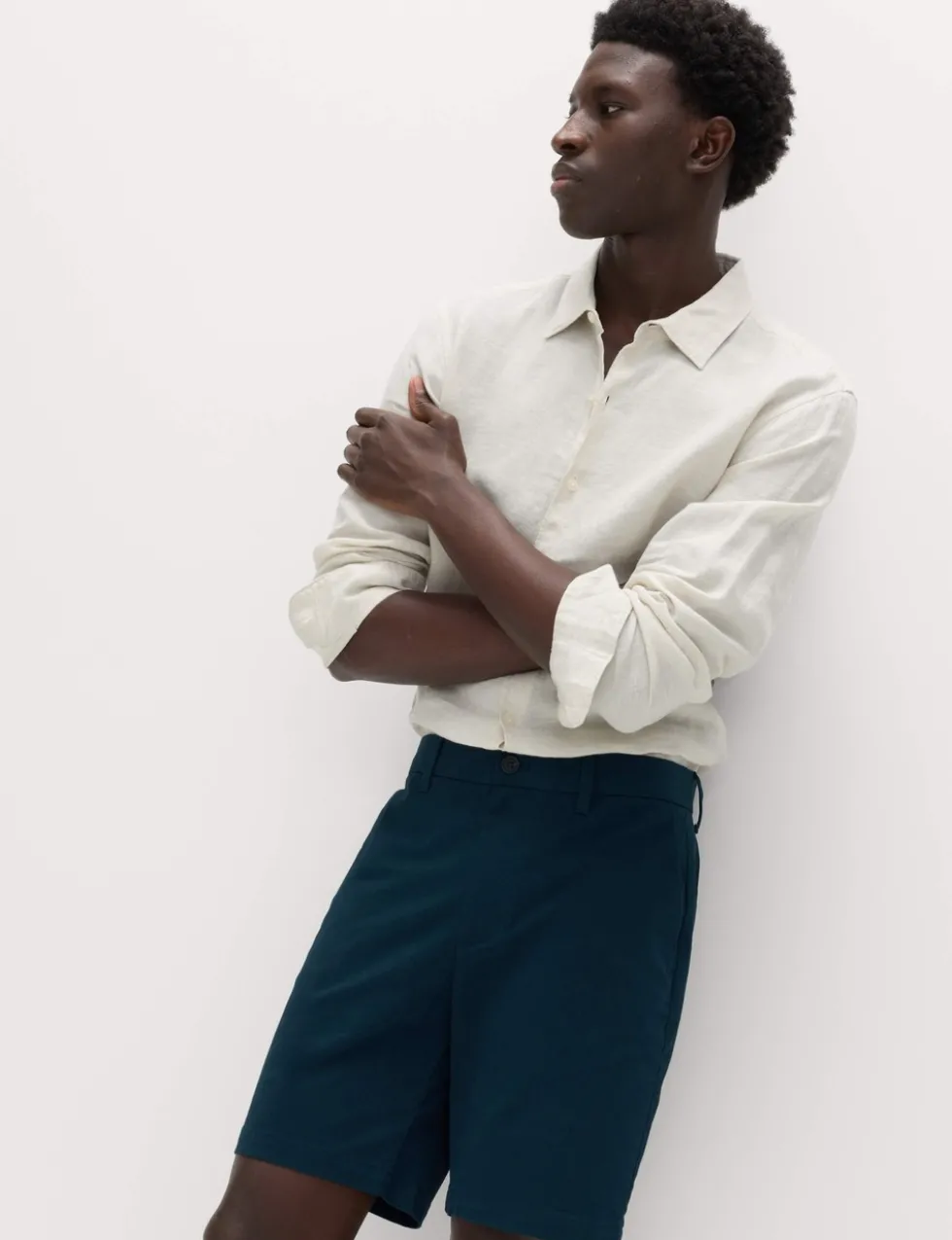 Regular Fit Stretch Chino Shorts