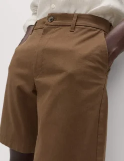 Regular Fit Stretch Chino Shorts