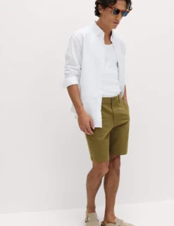 Regular Fit Stretch Chino Shorts