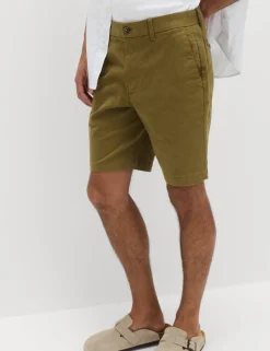 Regular Fit Stretch Chino Shorts