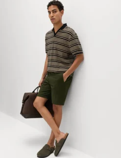 Regular Fit Stretch Chino Shorts