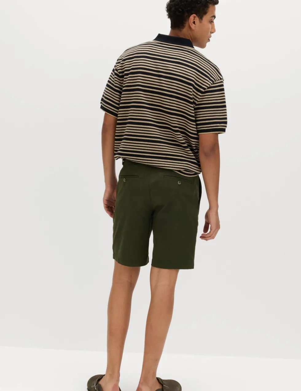 Regular Fit Stretch Chino Shorts