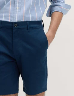 Regular Fit Stretch Chino Shorts