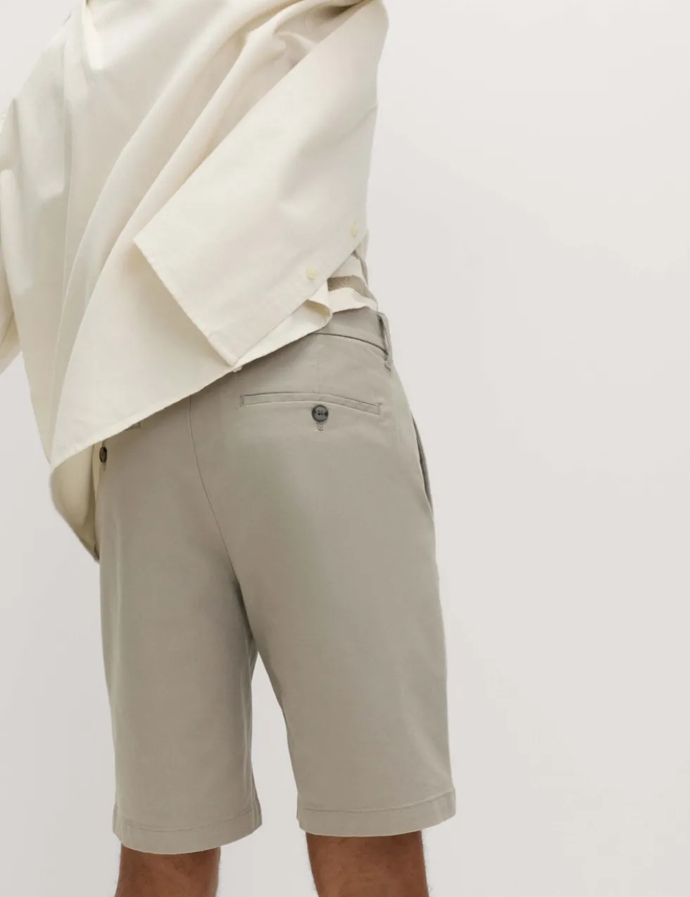 Regular Fit Stretch Chino Shorts