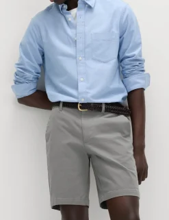 Regular Fit Stretch Chino Shorts