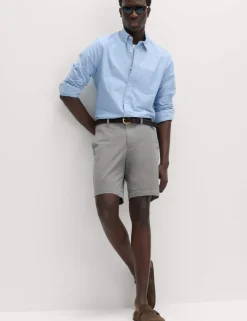 Regular Fit Stretch Chino Shorts