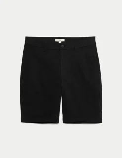 Regular Fit Stretch Chino Shorts