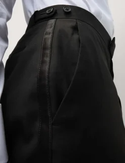 Regular Fit Stretch Tuxedo Trousers