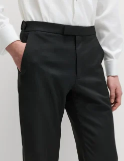 Regular Fit Stretch Tuxedo Trousers