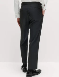 Regular Fit Stretch Tuxedo Trousers
