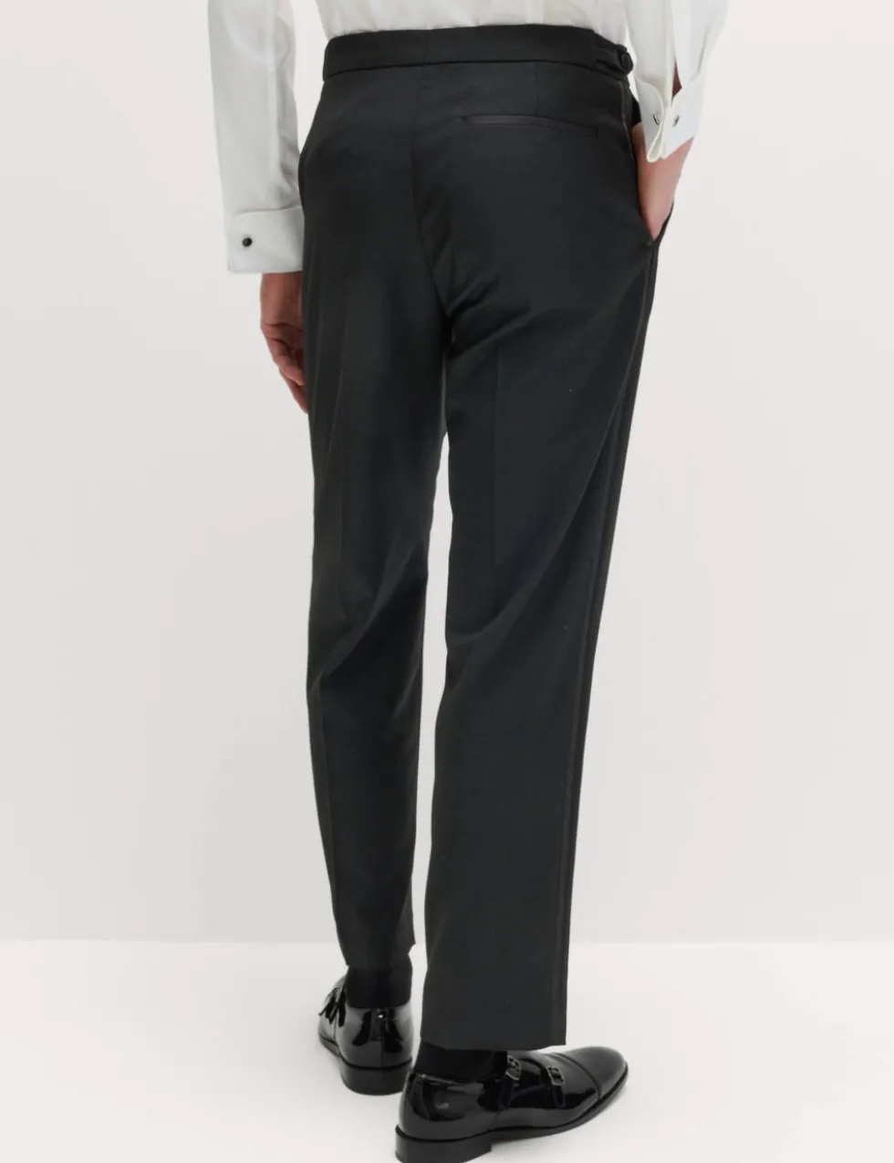 Regular Fit Stretch Tuxedo Trousers