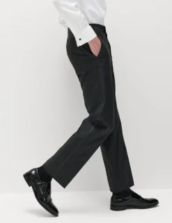 Regular Fit Stretch Tuxedo Trousers