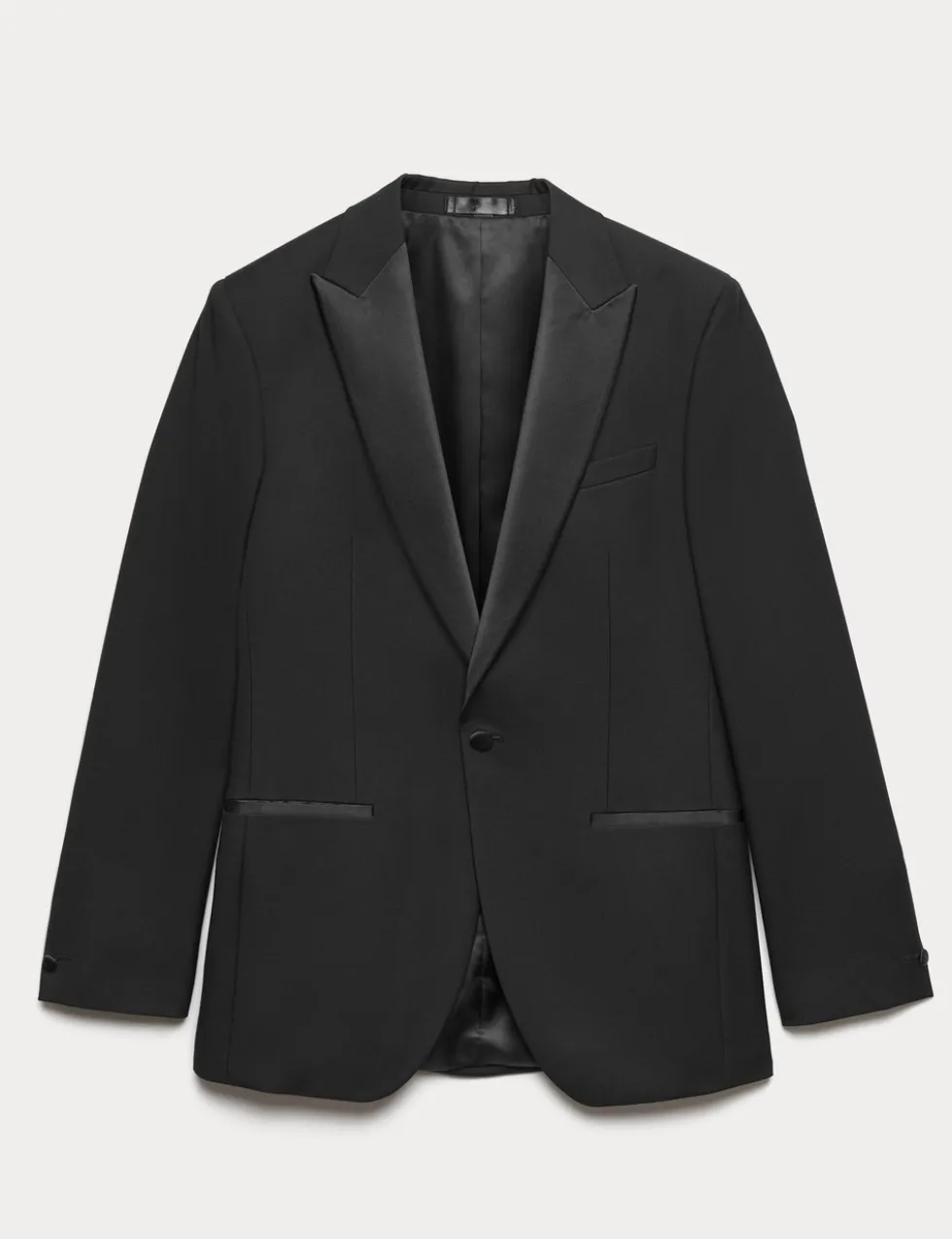 Regular Fit Stretch Tuxedo Jacket