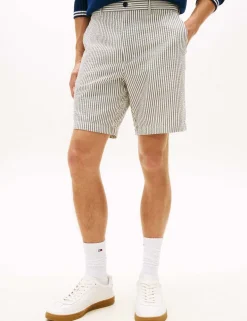 Regular Fit Striped Chino Shorts