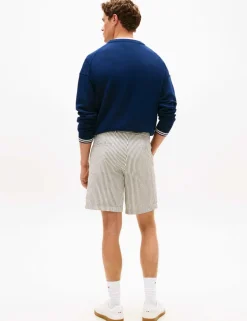 Regular Fit Striped Chino Shorts