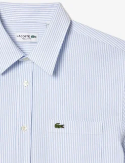 Regular Fit Striped Short Sleeve Oxford Shirt